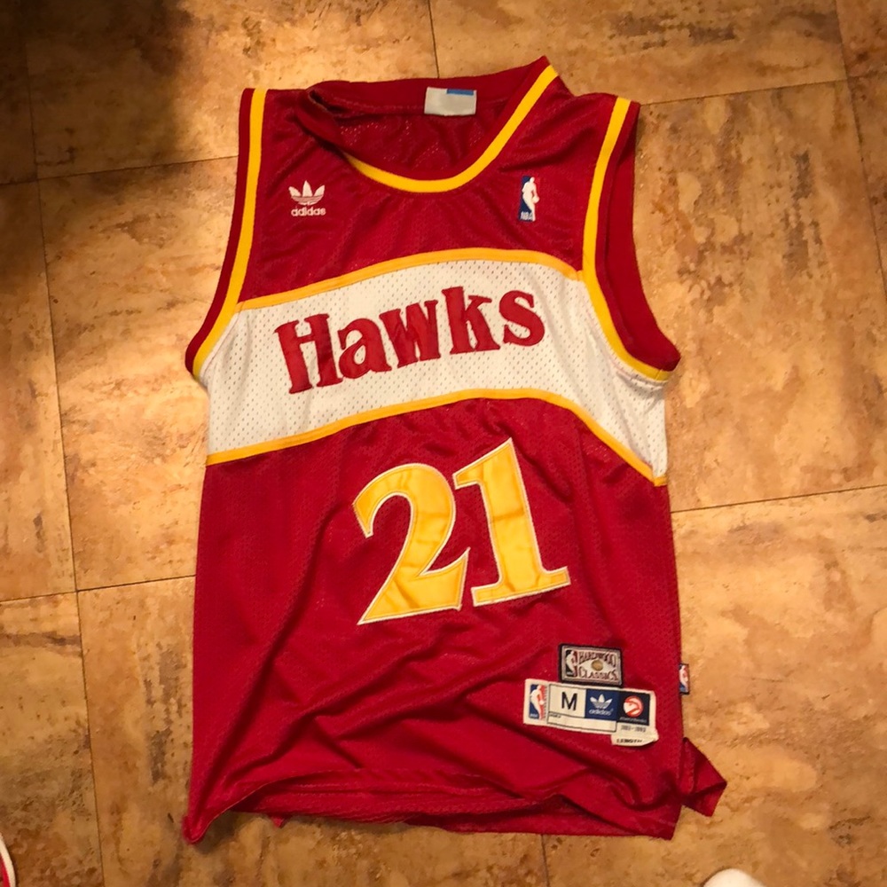 Dominique Wilkins jersey Aithentic